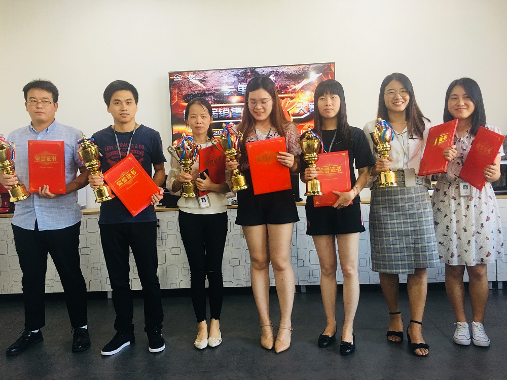 云里物里2018年第二屆銷售業(yè)績PK大賽總結(jié)暨頒獎典禮順利舉行